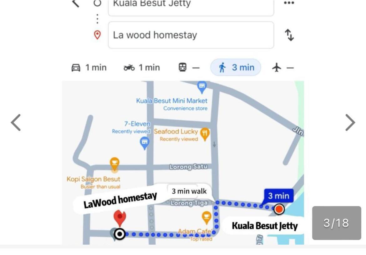 La Wood Homestay Near Kuala Besut Jetty Экстерьер фото